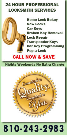 Lockout Services Milford Michigan